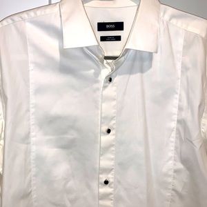 Hugo boss tuxedo shirt